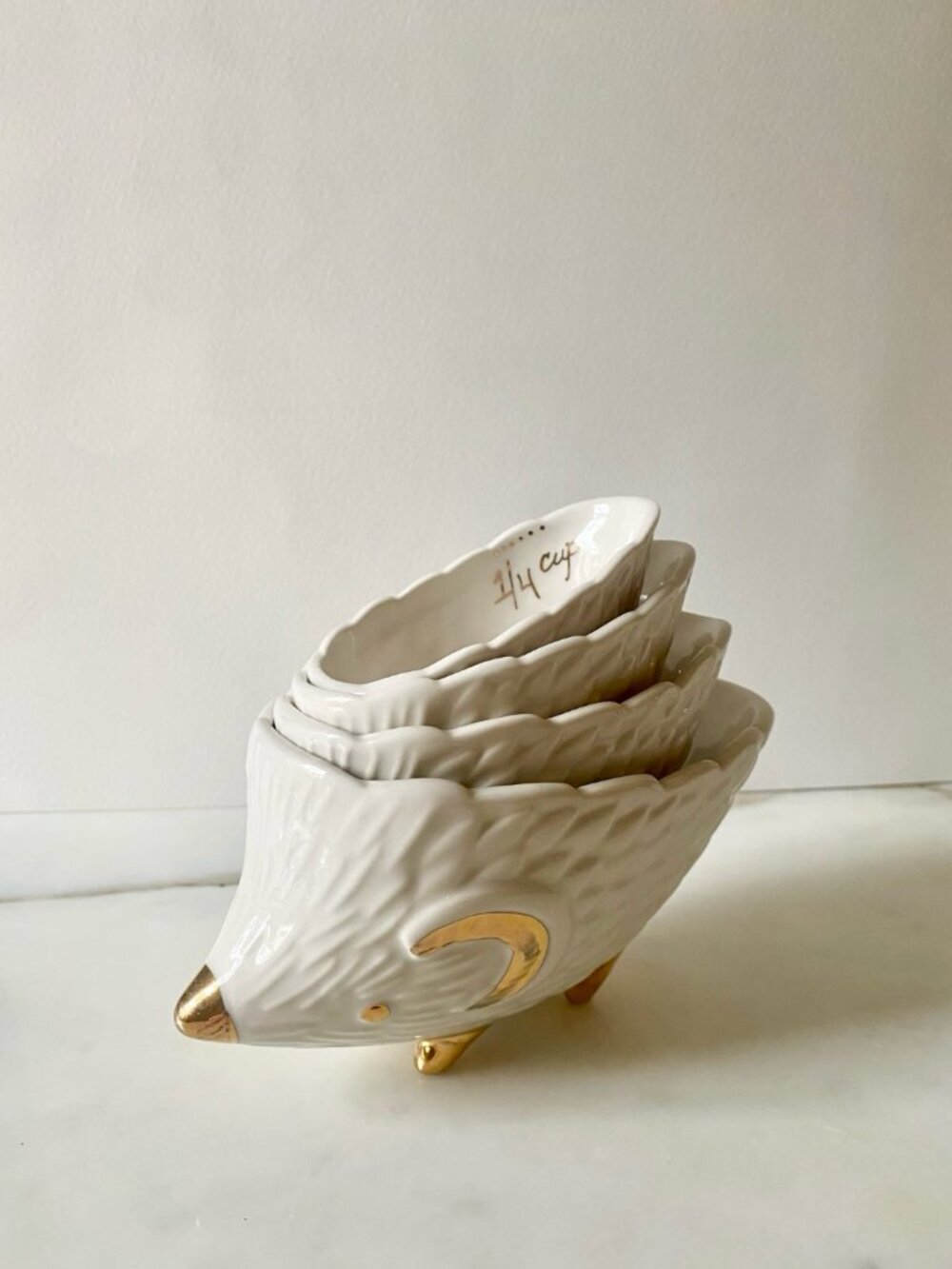 Anthropologie Hedgehog Nesting Measuring Cups (Set of 4)
